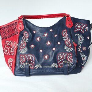 ATTRACTIVE Desigual BOHO BAG 20SAXPB9 Embroidered Romantic Whimsical